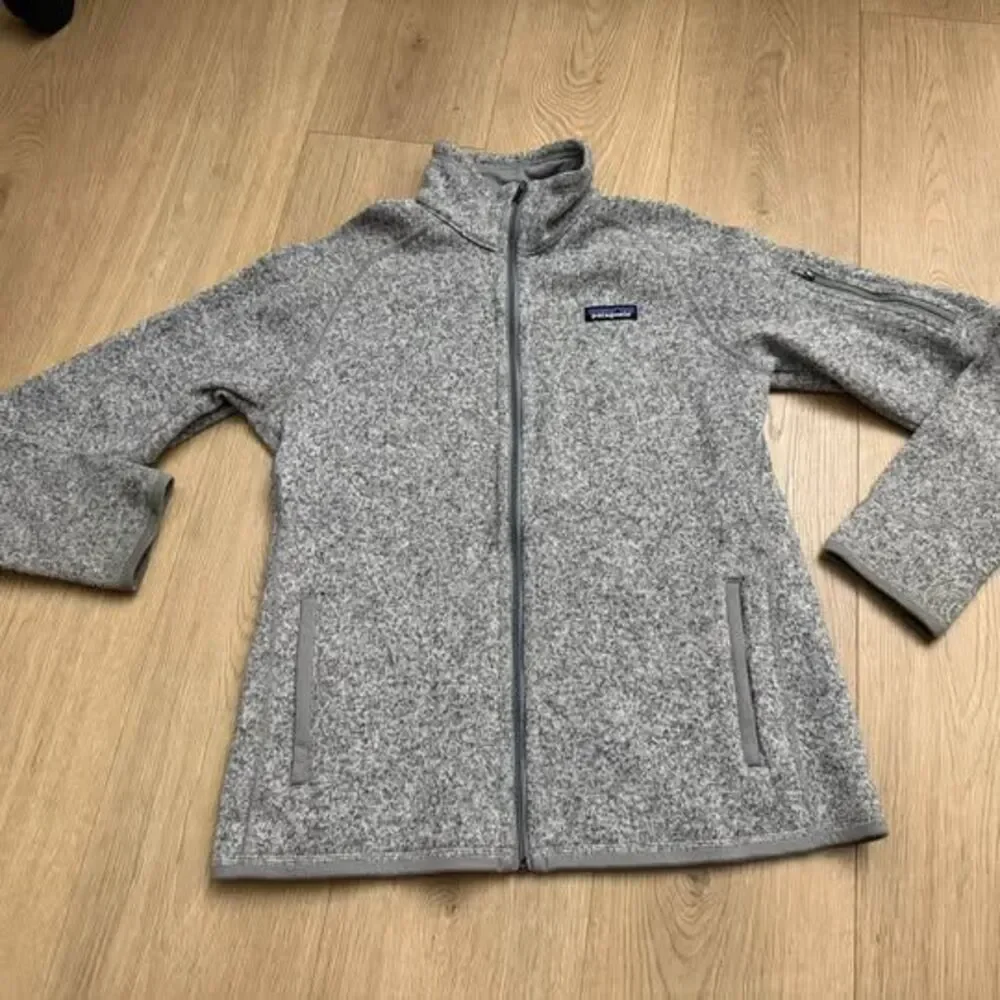 Patagonia Grey Better Sweater Full-Zip Fleece Jacket - Women’s Size Medium